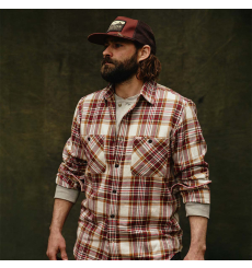 Filson Field Flannel Shirt Otter Green