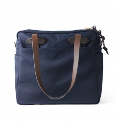 Filson Tote Bag With Zipper 11070261 Navy
