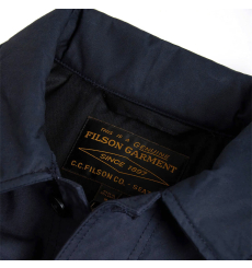 Filson Down Cruiser Vest Blue Coal