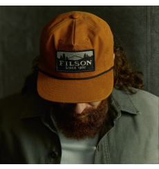 Filson Oil Tin Low-Profile Cap 20172158 Black
