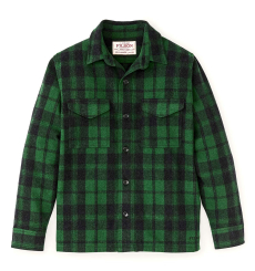 Filson Wool Jac-Shirt Oat/Brown/Heather/Multi Plaid front