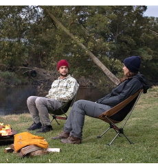 Helinox Tactical Sunset Chair Black front side