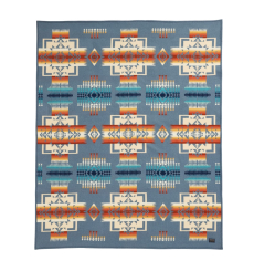 Pendleton National Park Full Blanket Glacier front Size: 203x229 cm