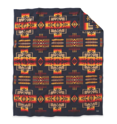 Pendleton National Park Full Blanket Glacier front Size: 203x229 cm