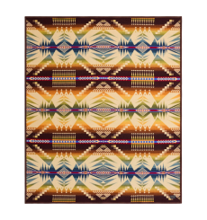 Pendleton National Park Full Blanket Glacier front Size: 203x229 cm