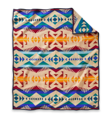 Pendleton National Park Full Blanket Glacier front Size: 203x229 cm