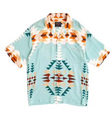 Pendleton Burnside Flannel Shirt Olive/Blue/Rust Plaid