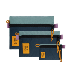 Topo Designs Utility Bag Black - Royal Blue