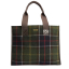 Barbour Wax Leather Briefcase Navy