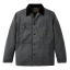 Filson Chore Coat Faded Black with four front pockets