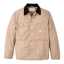 Filson Chore Coat Faded Black with four front pockets