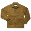 Filson Tin Cloth Short Lined Cruiser Jacket Dark Tan