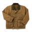 Filson Tin Cloth Short Lined Cruiser Jacket Dark Tan