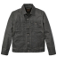 Filson Tin Cloth Short Lined Cruiser Jacket Black front