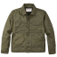 Filson Tin Cloth Short Lined Cruiser Jacket Black front