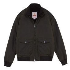 Baracuta G9 Wax Pocket Jacket Deep Moss