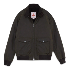 Baracuta G9 Waxed Pocket Jacket Deep Moss