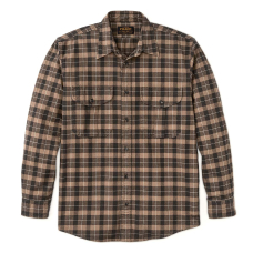 Filson Alaskan Guide Shirt Light Brown/Peat/Multi Plaid