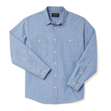Filson Chambray CPO Shirt Light Indigo Chambray