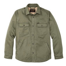 Filson Fleece Lined Jac-Shirt Service Green