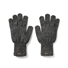 Filson Full Finger Knit Gloves Charcoal