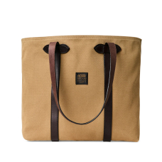 Filson Rugged Twill Large Open Tote Bag Tan