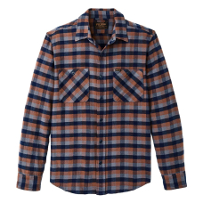 Filson The Rangeland Flannel Shirt Navy/Orange/Multi Check