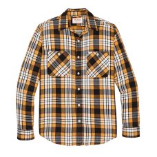 Filson The Rangeland Flannel Shirt Yellow/Faded Black Plaid