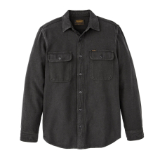 Filson Vintage Flannel Work Shirt Charcoal