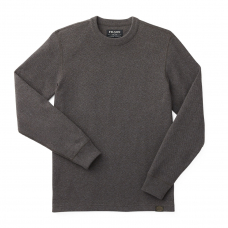 Filson Waffle Knit Thermal Crew Charcoal