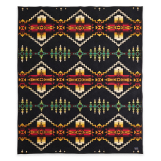 Pendleton Jacquard Napped Blanket Robe Four Corners