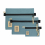 Topo Designs Accessory Bags 3 Pack Sea Pine/Sea Pine
