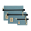 Topo Designs Accessory Bags 3 Pack Sea Pine