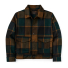 Filson Mackinaw Wool Work Jacket Pine Black Plaid