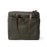 Filson Rugged Twill Tote Bag With Zipper 11070261-Otter Green