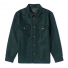 Portuguese Flannel Wool Field Overshirt Green