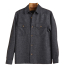 Portuguese Flannel Wool Field Overshirt Grey