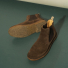 Astorflex Bitflex Chelsea Boot Dark Chestnut on green floor