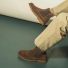 Astorflex Bitflex Chelsea Boot Dark Chestnut with chino