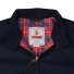 Baracuta G9 Melton Wool Jacket Deep Blue - Collar