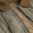 Barbour Beadnell Polarquilt Jacket Military Brown - Fleece lining 