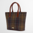 Barbour Birch Tartan Tote Bag Classic Tartan