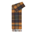 Barbour Brack Patchwork Tartan Scarf Forest/Bronze Brown