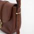 Barbour Elm Leather Crossbody Bag Brown -Detail