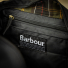 Barbour Explorer Wax Duffle Bag Olive - Pocket inside