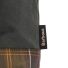 Barbour Field Wax Tote Bag Sage - Detail logo