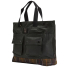 Barbour Field Wax Tote Bag Sage - Side
