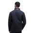 Barbour Powell Quilted Jacket Navy - Backside