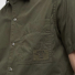 Barbour Holywell Poplin Short Sleeve Relaxed Fit Shirt Light Sage close-up front