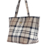 Barbour Layla Tartan Large Tote Bag Rosewood Tartan